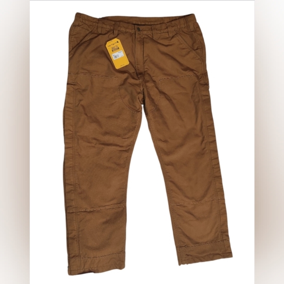 Carhartt Men's Brown Pants. - Picture 1 of 16